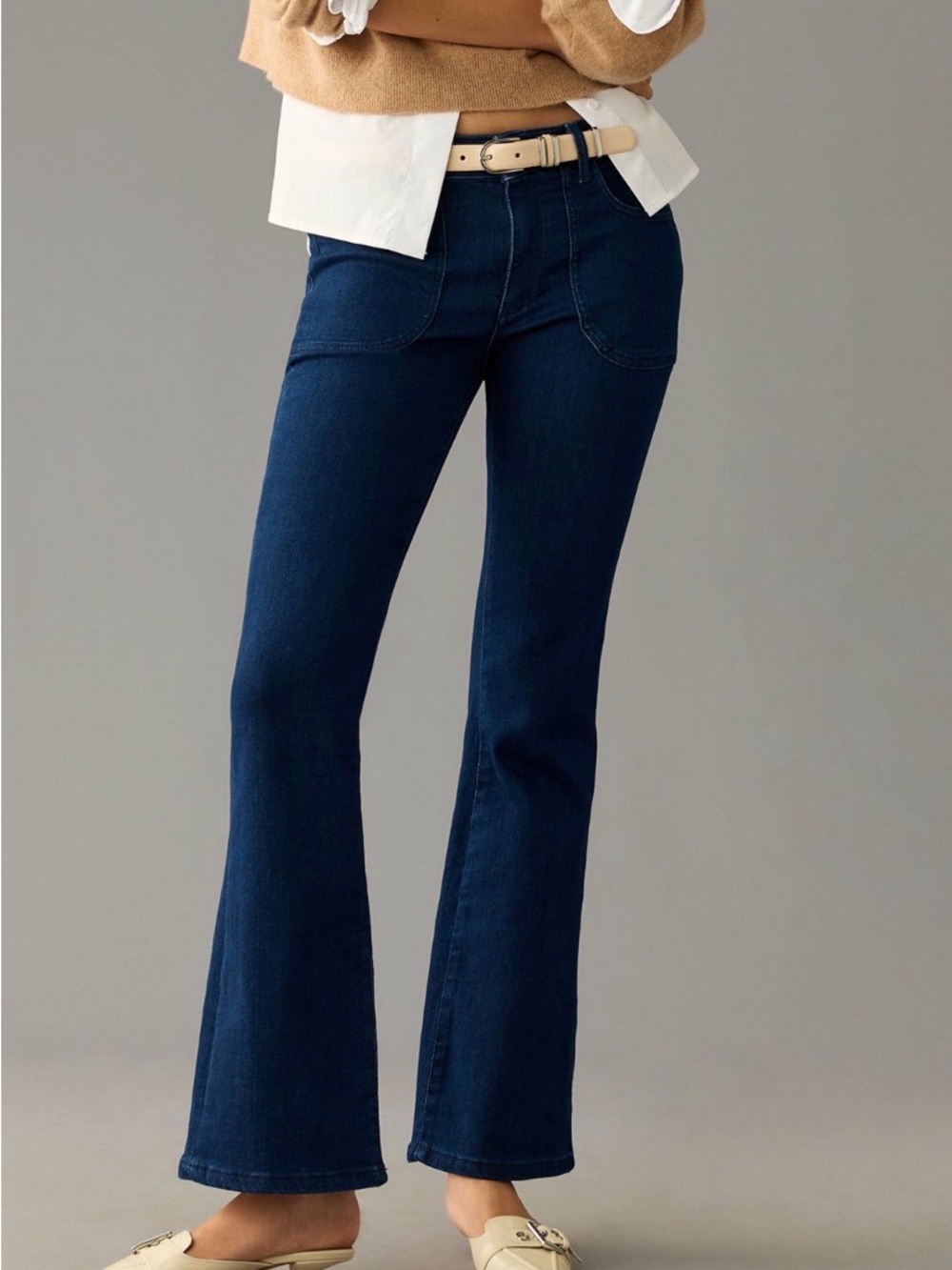 Pilcro by Anthropologie The Icon Low-Rise Flare Jeans, SZ 26, NWOT